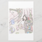 さににやじ 便箋 (正面)
