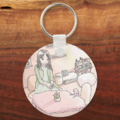 さにれいじ　淡いお部屋と キーホルダー (正面)