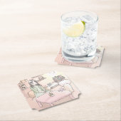 さにれいじ　淡いお部屋と ペーパーコースター (インサイチュ)