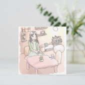 さにれいじ　淡い部屋と足の裏 カード (スタンド正面)