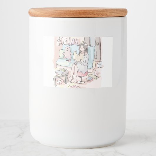 さにれくじ フードラベル (正面)