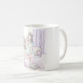 さにれなじ　ごくごく コーヒーマグカップ (正面右)