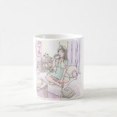 さにれなじ　ごくごく コーヒーマグカップ (中央)
