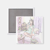さにれなじ ごくごく マグネット (正面/裏面)