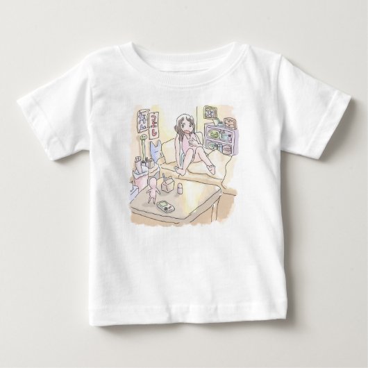 さにれむじ ベビーTシャツ (正面)