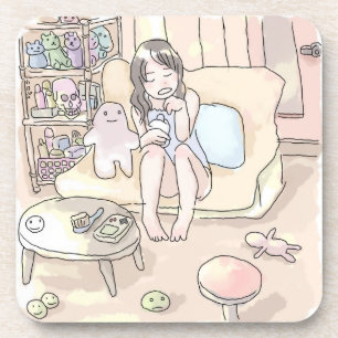 さにれやじ 素足 コースター
