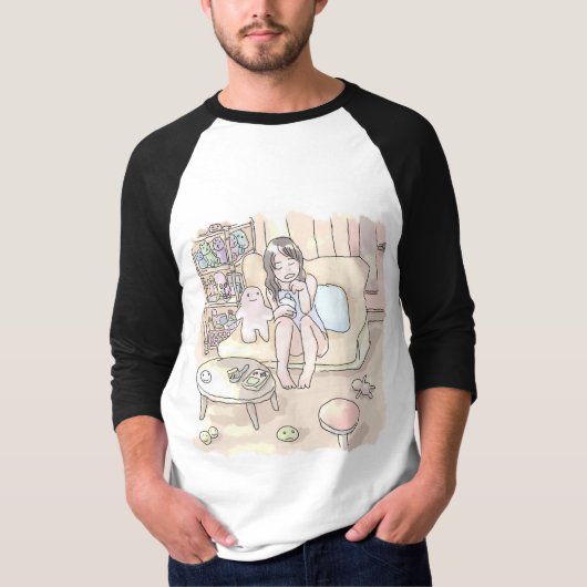 さにれやじ 素足 Tシャツ (正面)