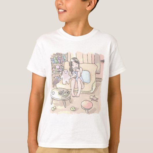 さにれやじ 素足 Tシャツ (正面)