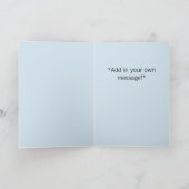 さびしいパンダ あなたが恋しいよ グリーティングカード (内部)