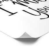 さびしい恋しく思よ引用文ことわざ ポスター (角)