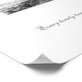 さびしい木はみな海を夢見ている ポスター (角)