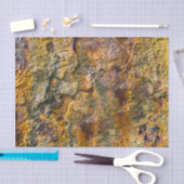 さびたオレンジ色の抽象芸術テクスチャ 薄葉紙 (クラフト)