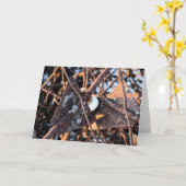 さびたガラクタの山、誕生日 カード (黄色い花)