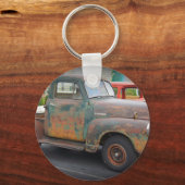 さびたショートベッド キーホルダー (正面)