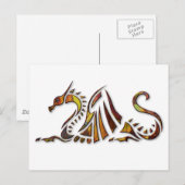 さびたドラゴン ポストカード (正面/裏面)