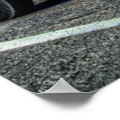 さびたナッツ類ラットロッド ポスター (角)