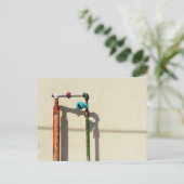 さびたパイプ ポストカード (スタンド正面)