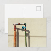 さびたパイプ ポストカード (正面/裏面)