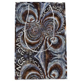 さびたフラクタルSF ミディアムペーパーバッグ (正面)