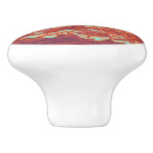 さびた剥離絵を描 セラミックノブ (側面)