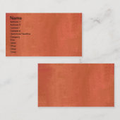 さびた印象 名刺 (正面/裏面)