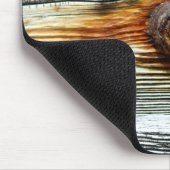 さびた流木板 マウスパッド (コーナー)