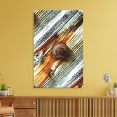 さびた流木波止場板 キャンバスプリント (インサイチュ (リビング))