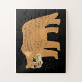 さびた猫パズル ジグソーパズル (縦)