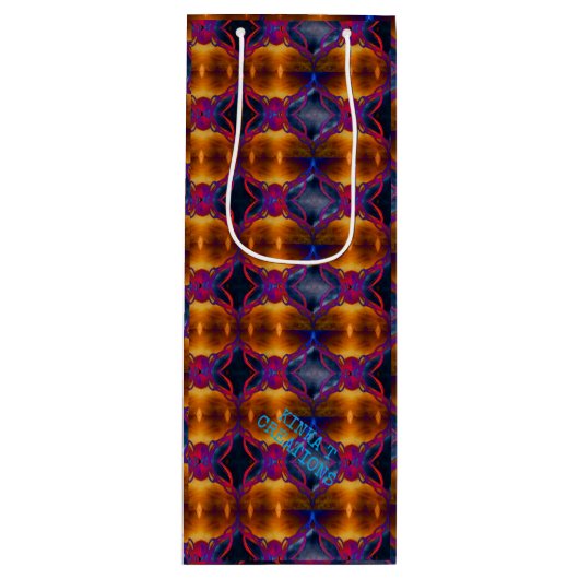 さびた蝶 ワインギフトバッグ (正面)