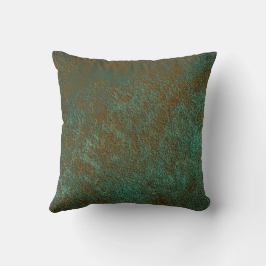 さびた青 クッション (裏面)