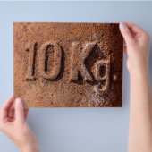 さびた10キロ チラシ (手)