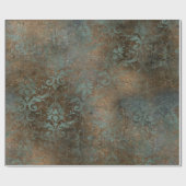 さびた（紋章の）フラ・ダ・リ ラッピングペーパー (フラット)