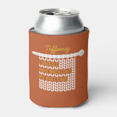 さびとマスタード私は私の編み物を持って来るべきだった 缶クーラー (缶正面)