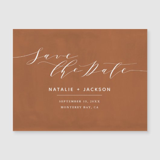 さびと白のエレガントな結婚式が日付を救う (正面)