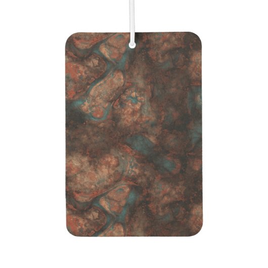 さびと青い石 カーエアーフレッシュナー (正面)