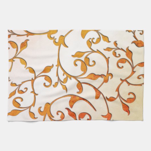 さびのスクロール キッチンタオル (横)