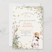 さびれたあるウサギは花の乙女のひとり、コテージコアの私よ 招待状 (正面)