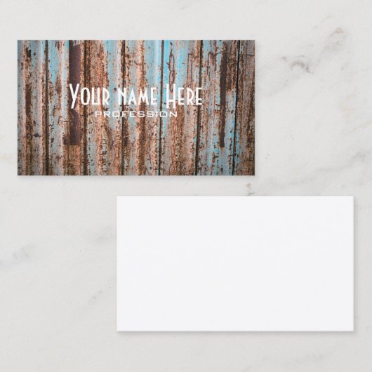 さびグランジ感 名刺 (正面/裏面)