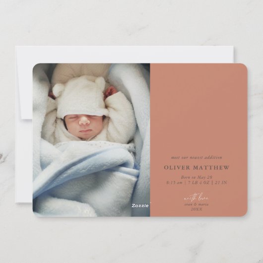 さびメリーの生誕生発表写真 シーズンカード (裏面)