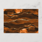 さびモダンアゲートハンターグリーン結婚ズ詳細 エンクロージャーカード (裏面)