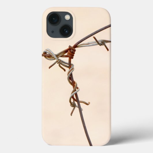 さび付きの有刺鉄線結び目 Case-Mate iPhoneケース (裏面)