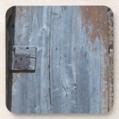 さび擦り切れたた木の扉 コースター (正面)