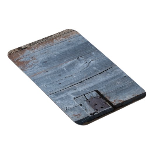 さび擦り切れたた木の扉 マグネット (右側)