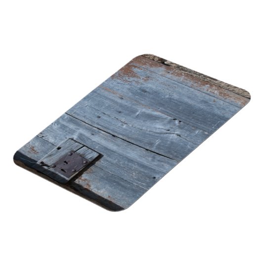 さび擦り切れたた木の扉 マグネット (左側)