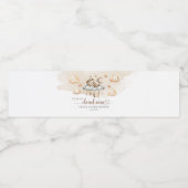 さび男女兼用た色の雲9テディベア ペットボトルラベル (シングルラベル)