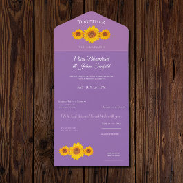 さび結婚ざな オールインワン招待状