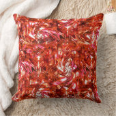 さび色の少ない赤い斑点のオーバーレイ クッション (ブランケット)