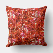 さび色の少ない赤い斑点のオーバーレイ クッション (裏面)