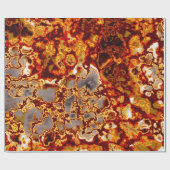 さび色の石英 ラッピングペーパー (フラット)