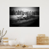 さび越しに月を越える ポスター (キッチン)